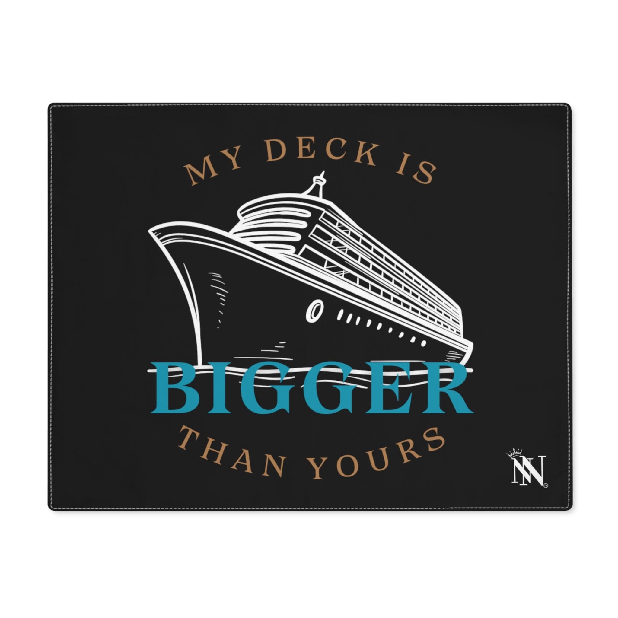 My Deck is Bigger Black | Mix & Match Playful Fun-Flirty Lovers’ Toy Mats