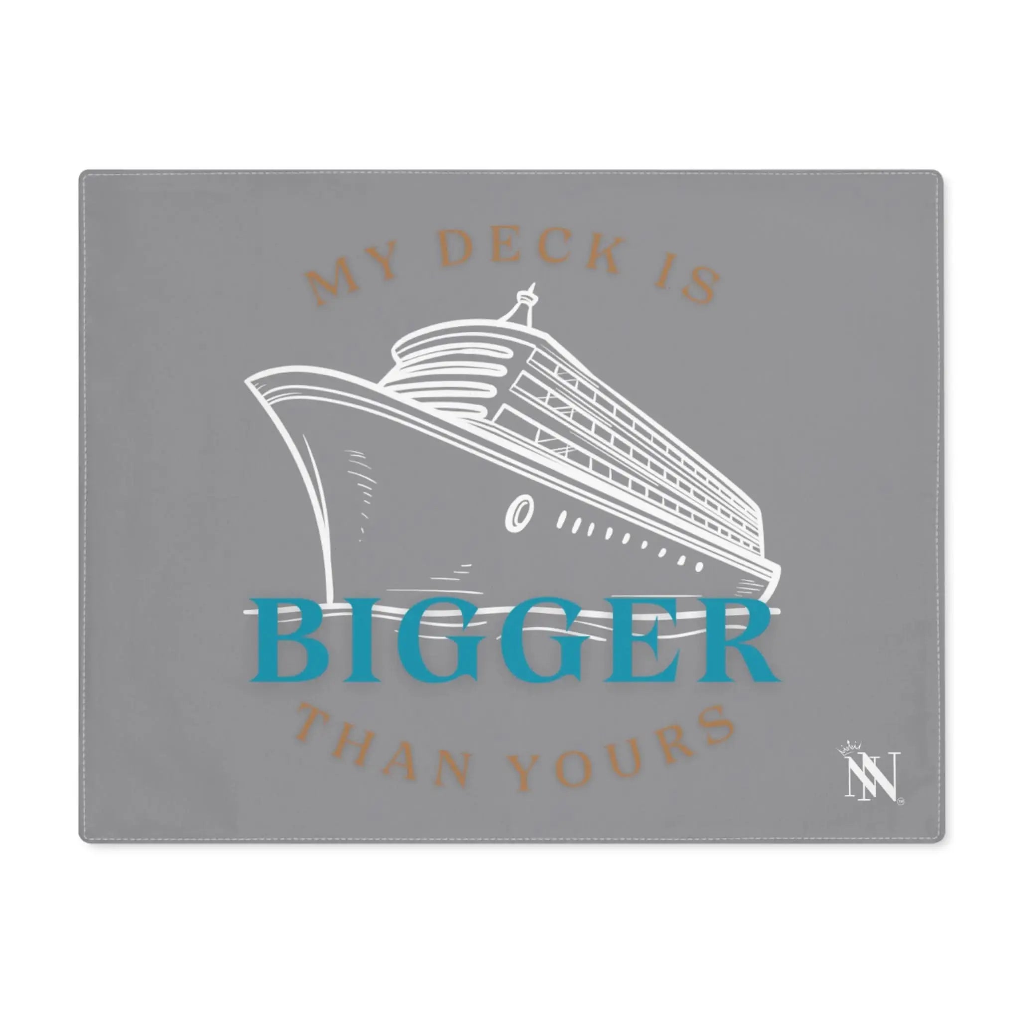 My Deck is Bigger Grey | Mix & Match Playful Fun-Flirty Lovers’ Toy Mats