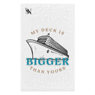 My DECK is Bigger | Mix & Match Soft Fun-Flirty Lovers’ Towels