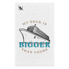My DECK is Bigger | Mix & Match Soft Fun-Flirty Lovers’ Towels