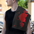 My Devilish Heart | Mix & Match Soft Fun-Flirty Lovers’ Towels