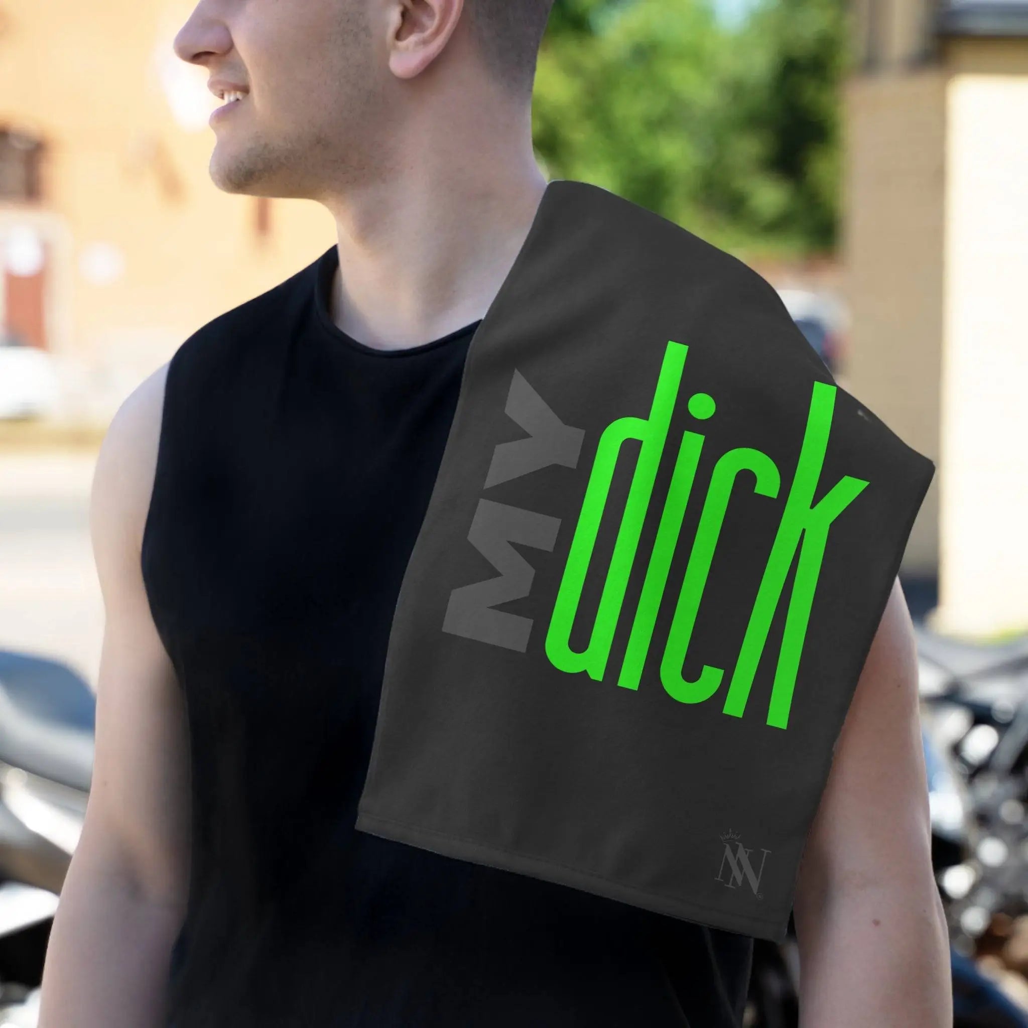 My Dick Grey | Mix & Match Soft Fun-Flirty Lovers’ Towels
