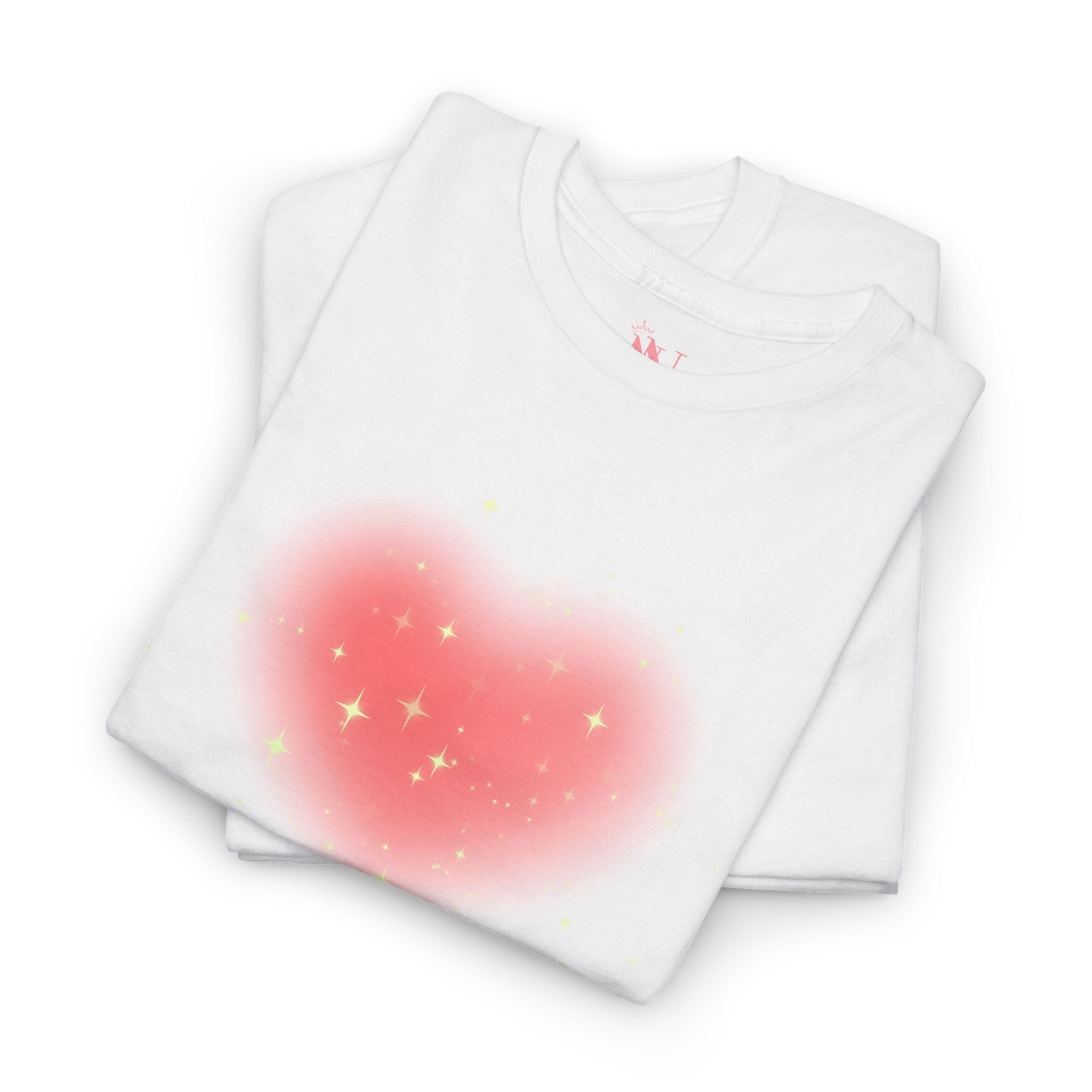 My Heart Sparkles | Mix & Match 100% Cotton Unisex Fun-Flirty Lovers’ Tees