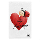 My Love Bug | Mix & Match Soft Fun-Flirty Lovers’ Towels
