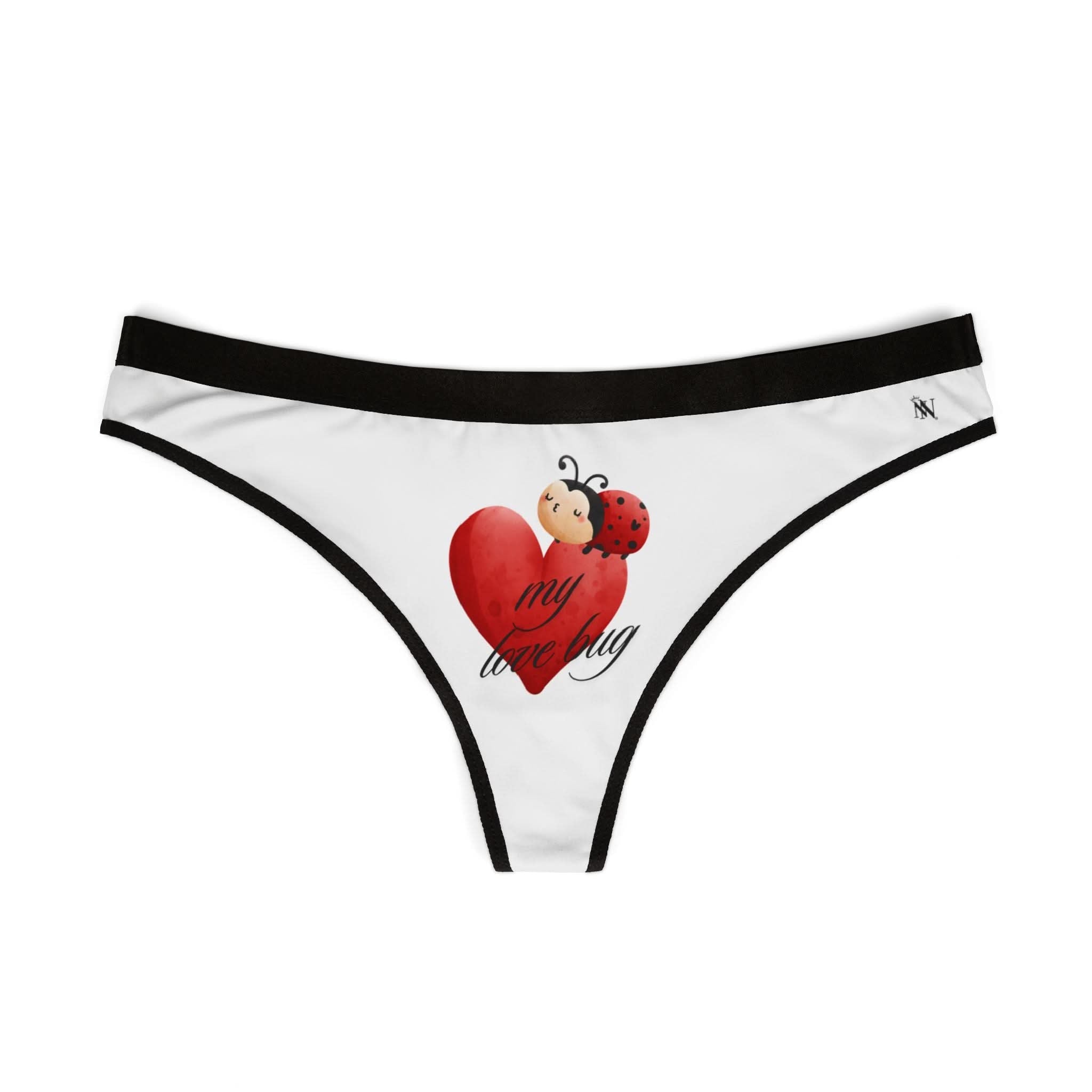 My Love Bug | Mix & Match Women’s Fun-Flirty Lovers’ Thongs