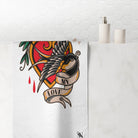 My Love Traditional Tattoo | Mix & Match XL Fun-Flirty Lovers’ Towels