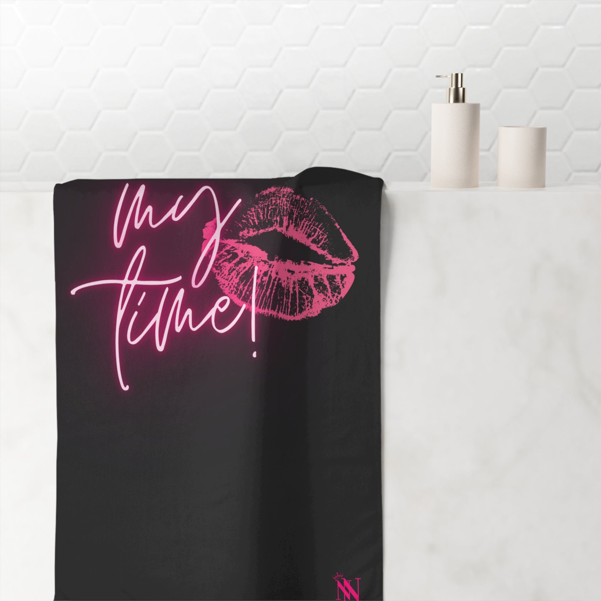 My Time! | Mix & Match XL Fun-Flirty Lovers’ Towels