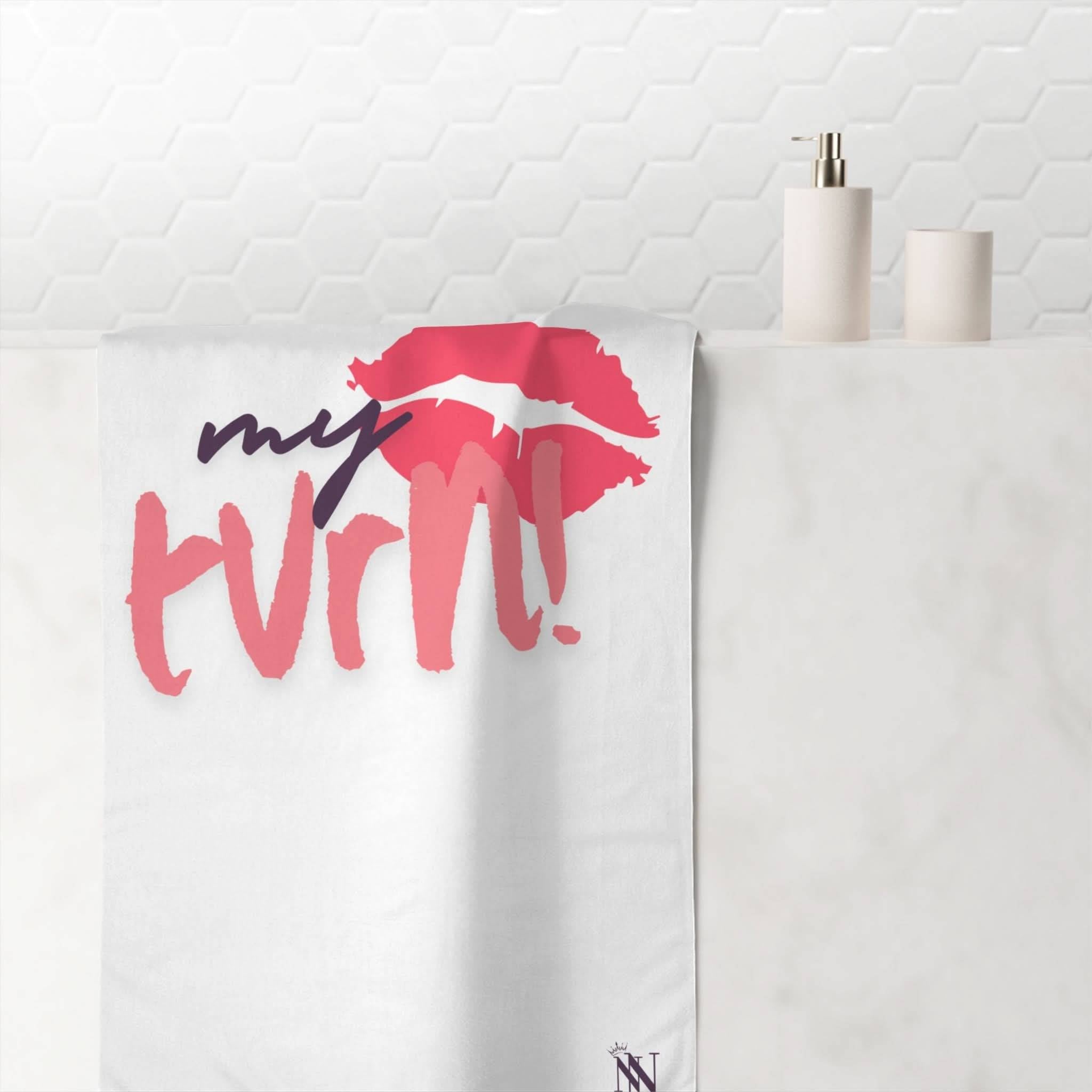 My Turn | Mix & Match Naughty XL Fun-Flirty Lovers’ Towels