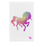 Mystical Unicorn White | Mix & Match Soft Fun-Flirty Lovers’ Towels
