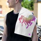 Mystical Unicorn White | Mix & Match Soft Fun-Flirty Lovers’ Towels