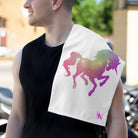 Mystical Unicorn White | Mix & Match Soft Fun-Flirty Lovers’ Towels