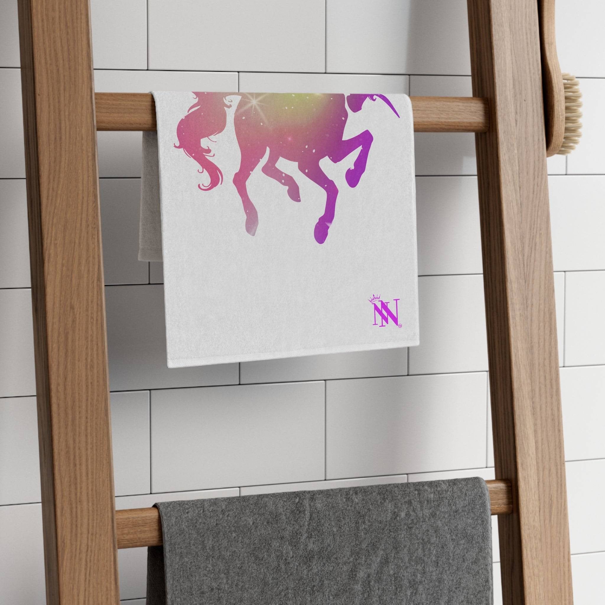 Mystical Unicorn White | Mix & Match Soft Fun-Flirty Lovers’ Towels