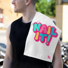 Nail It! White Mix & Match Soft Sex Towels | Naughty Lovers’ Gifts