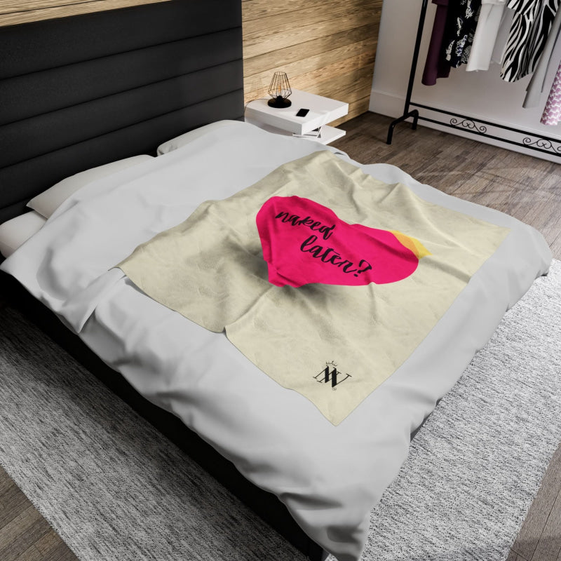 Naked Later? | Mix & Match Fun-Flirty Lovers’ Blankets