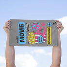 Naked Movie Night Grey Mix & Match Soft Sex Towels | Flirty Lovers’ Gifts