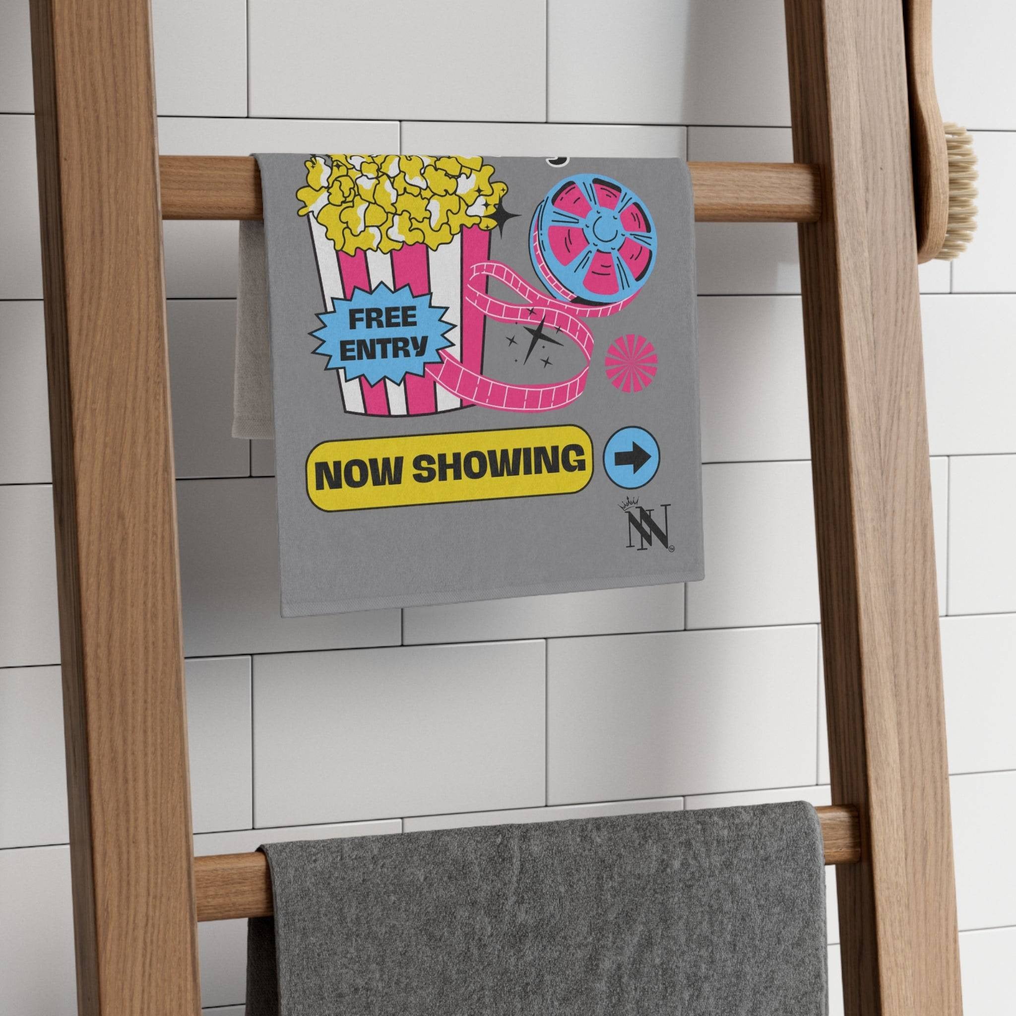 Naked Movie Night Grey Mix & Match Soft Sex Towels | Flirty Lovers’ Gifts