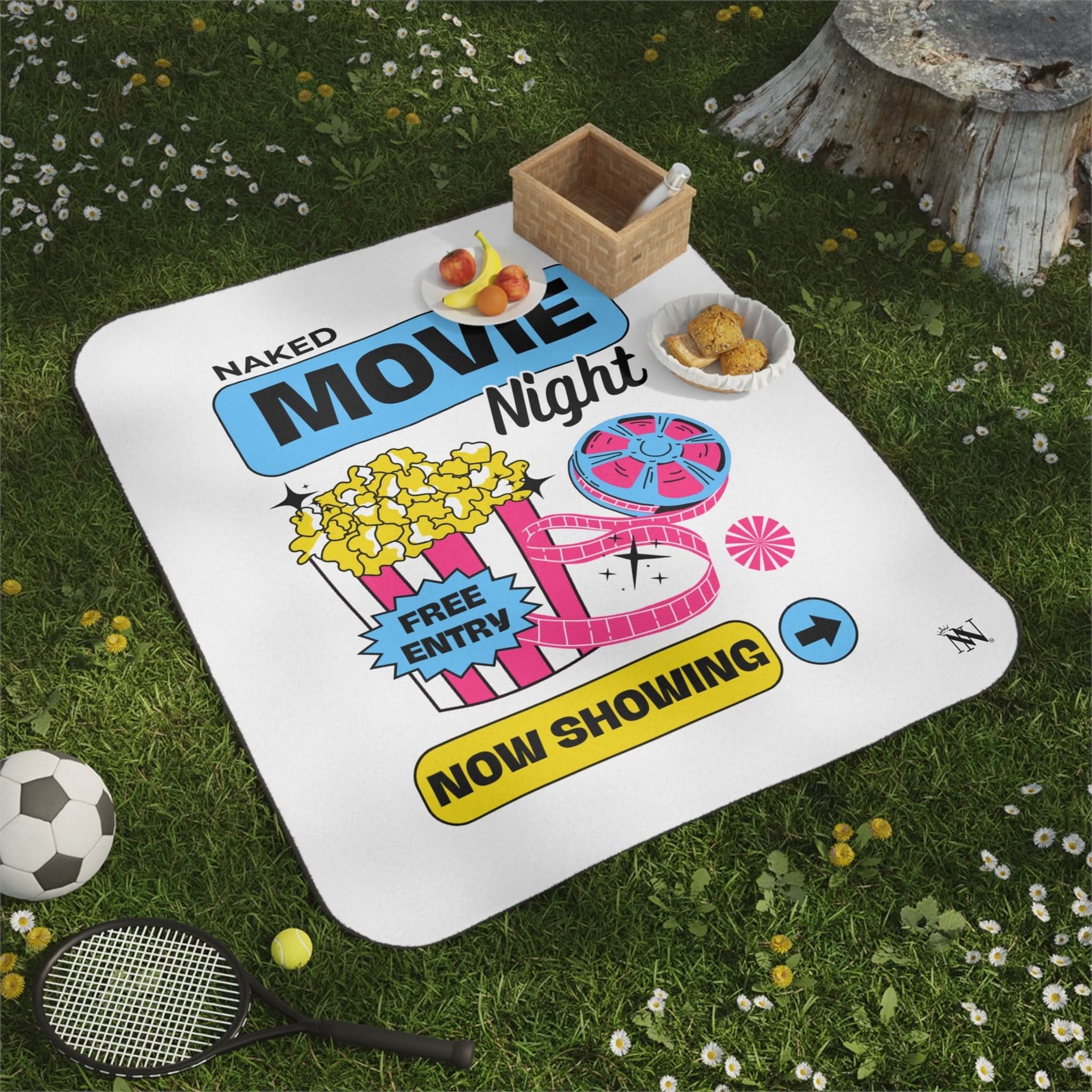 Naked Movie Night | Mix Match Fun-Flirty Lovers’ Water-Resistant Blankets