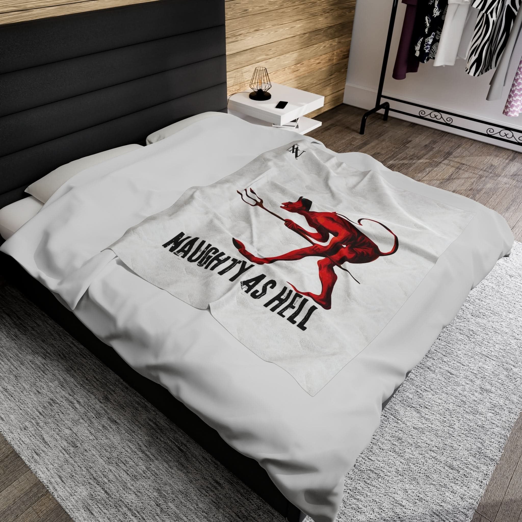 Naughty As Hell | Mix & Match Fun-Flirty Lovers’ Blankets
