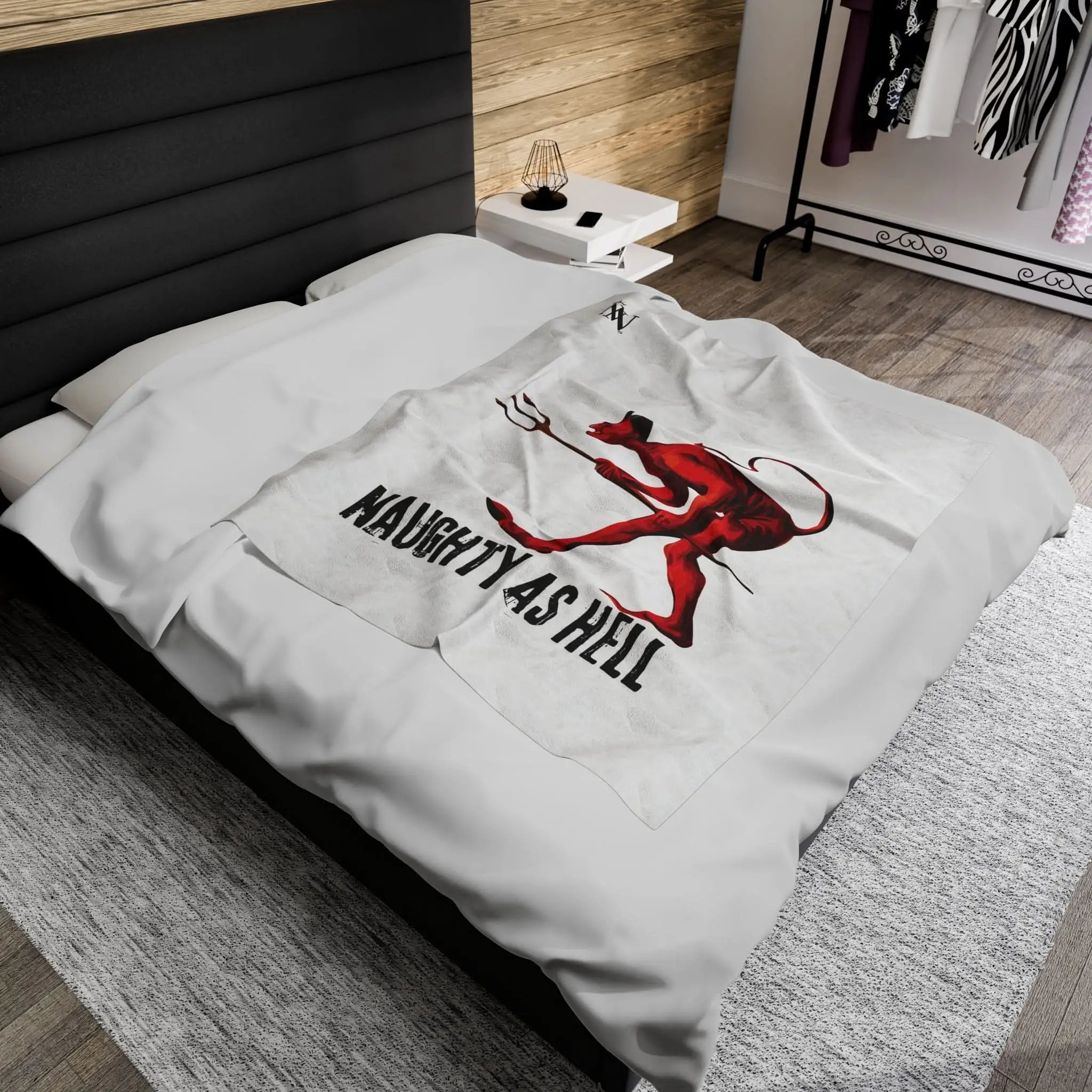 Naughty As Hell | Mix & Match Fun-Flirty Lovers’ Blankets