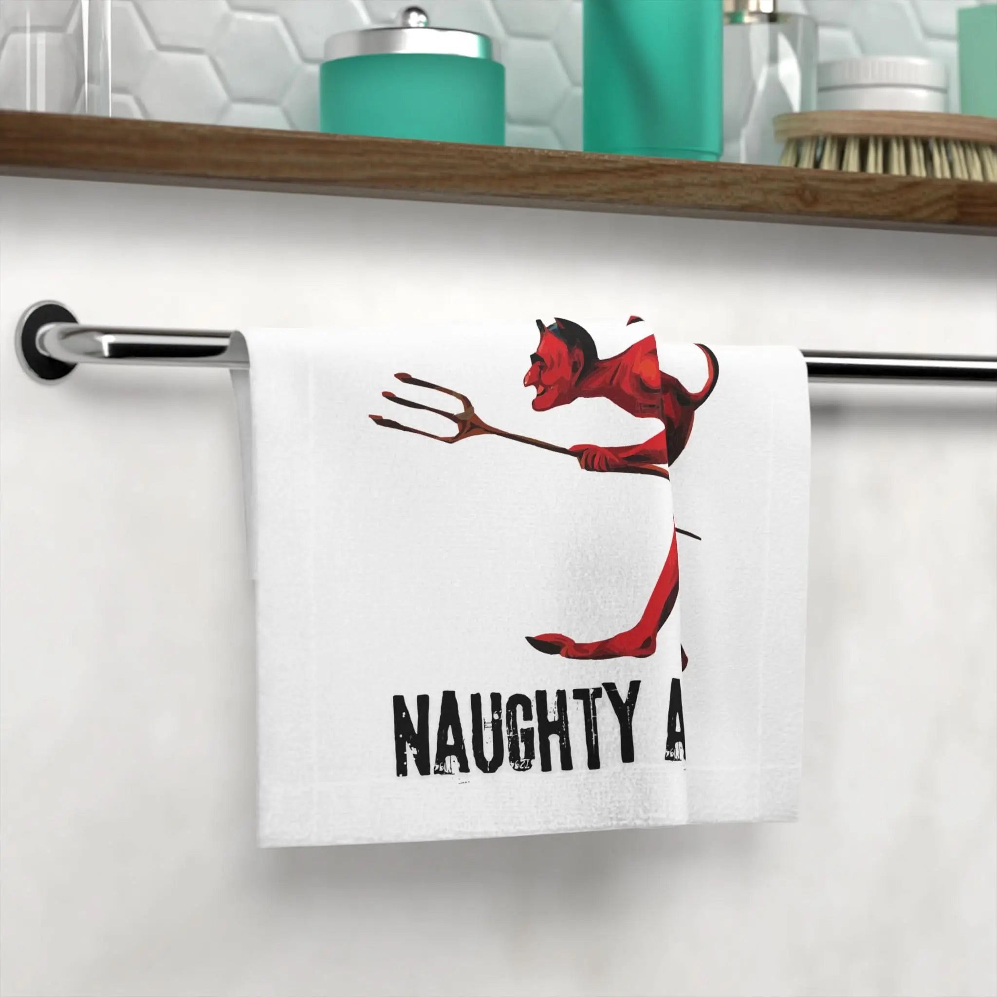 Naughty As Hell | Mix & Match Lils’ Fun-Flirty Lovers’ Towels