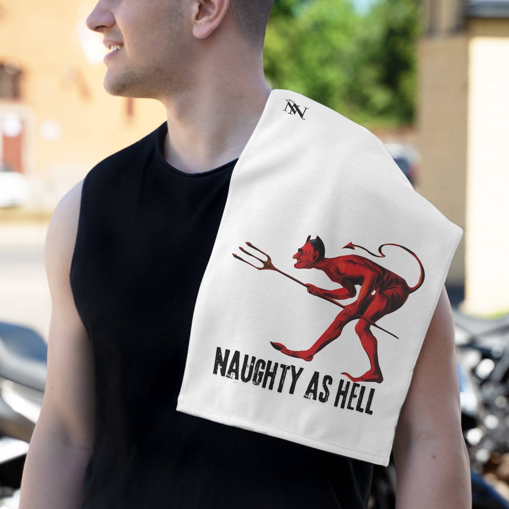 Naughty as Hell | Mix & Match Soft Fun-Flirty Lovers’ Towels