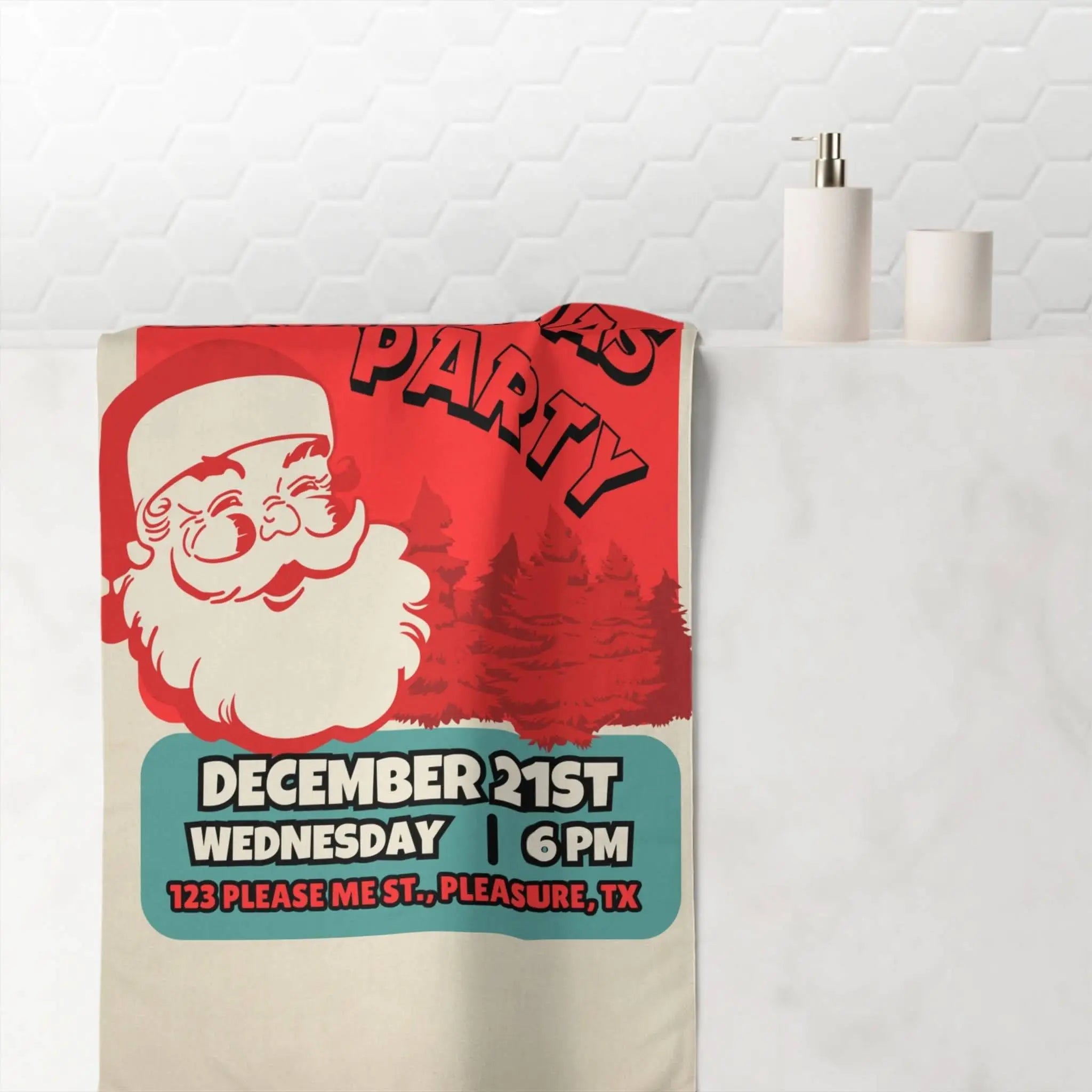 Naughty Christmas Party | Mix & Match Naughty XL Fun-Flirty Lovers’ Towels