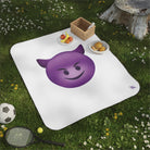 Naughty Devil Emoji | Mix Match Fun-Flirty Lovers’ Water-Resistant Blankets