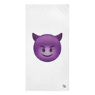 Naughty Devil Emoji | Mix & Match XL Fun-Flirty Lovers’ Towels