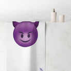 Naughty Devil Emoji | Mix & Match XL Fun-Flirty Lovers’ Towels