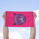 Naughty Devil Emoji Pink | Mix & Match Soft Fun-Flirty Lovers’ Towels