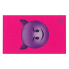 Naughty Devil Emoji Pink | Mix & Match Soft Fun-Flirty Lovers’ Towels