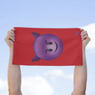 Naughty Devil Emoji Red | Mix & Match Soft Fun-Flirty Lovers’ Towels