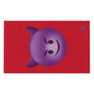 Naughty Devil Emoji Red | Mix & Match Soft Fun-Flirty Lovers’ Towels