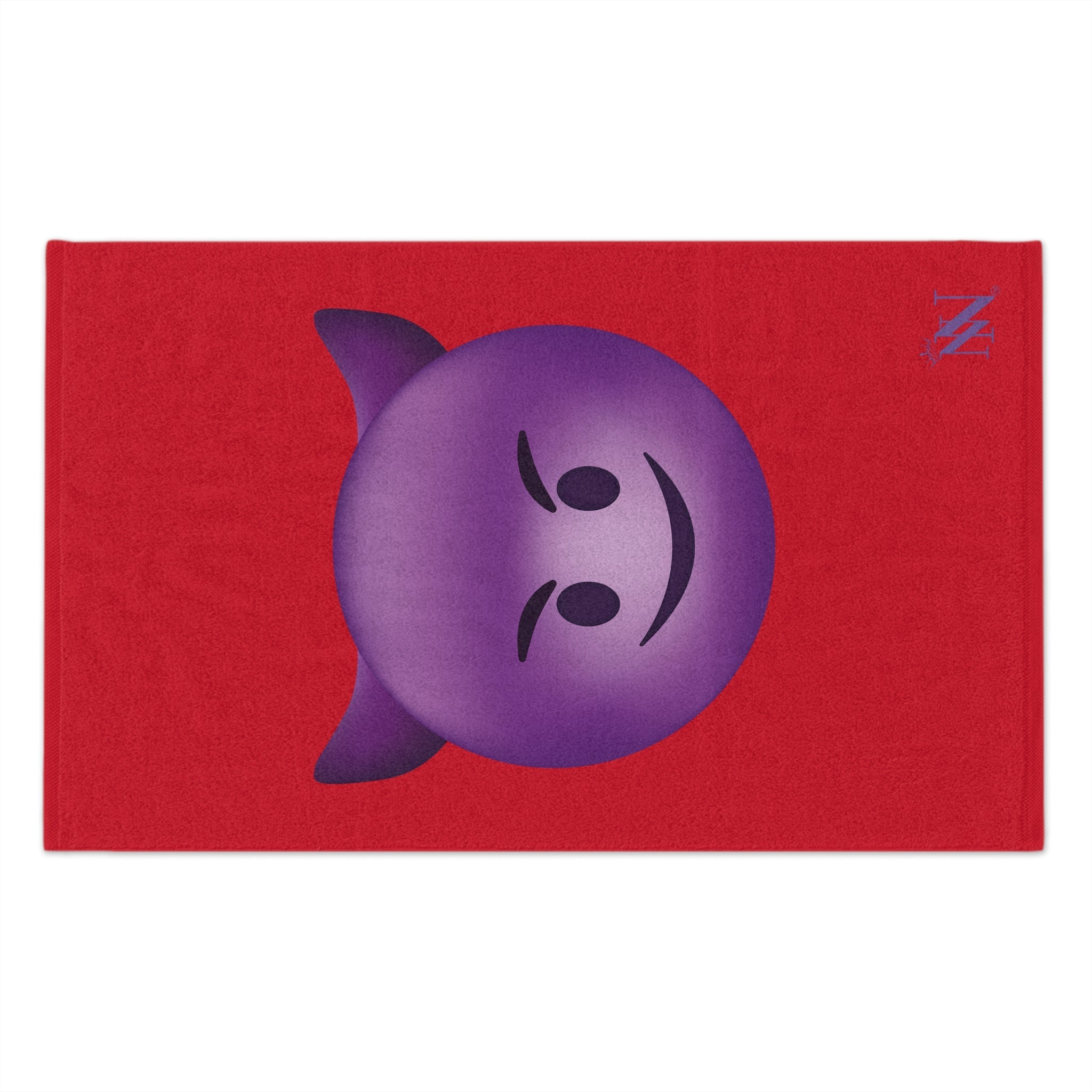 Naughty Devil Emoji Red | Mix & Match Soft Fun-Flirty Lovers’ Towels