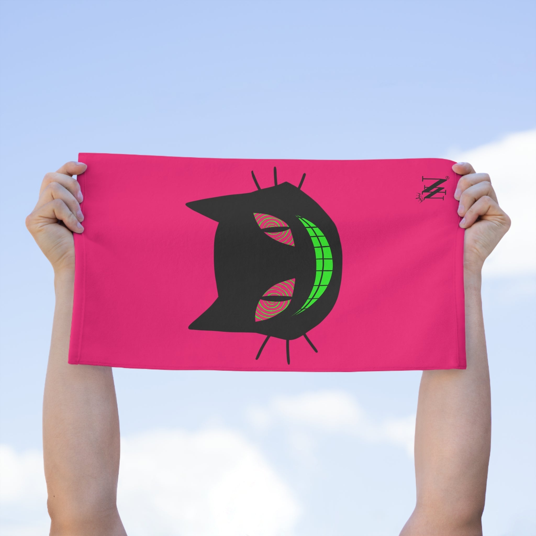 Naughty Kitty Pink | Mix & Match Soft Fun-Flirty Lovers’ Towels