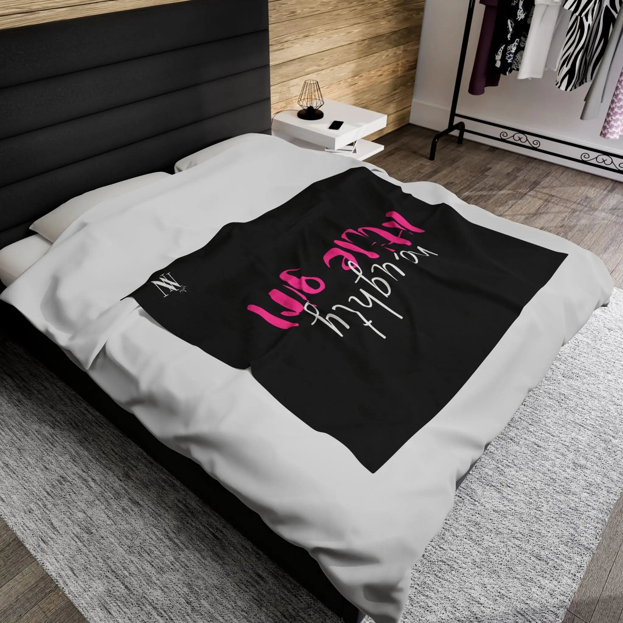 Naughty Little Girl | Mix & Match Fun-Flirty Lovers’ Blanketsh