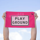 Naughty Playground Pink Mix & Match Soft Sex Towels | Flirty Lovers’ Gifts