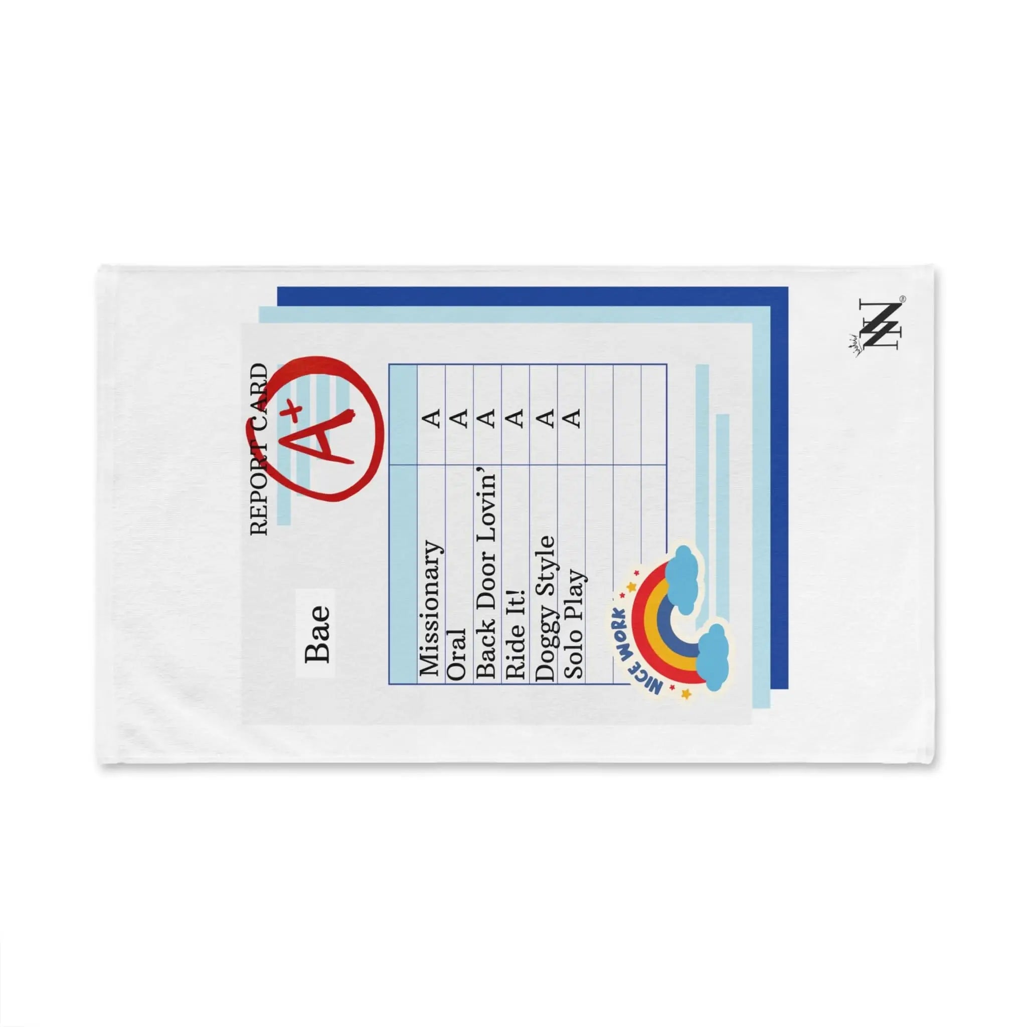 Naughty Report Card | Mix & Match Original Fun-Flirty Lovers’ Towels | Mix & Match Original Fun-Flirty Lovers’ Towels
