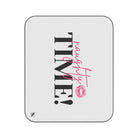 Naughty Time! With a Kiss | Mix Match Fun-Flirty Lovers’ Water-Resistant Blankets