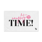 Naughty Time! With a Kiss | Mix & Match Original Fun-Flirty Lovers’ Towels