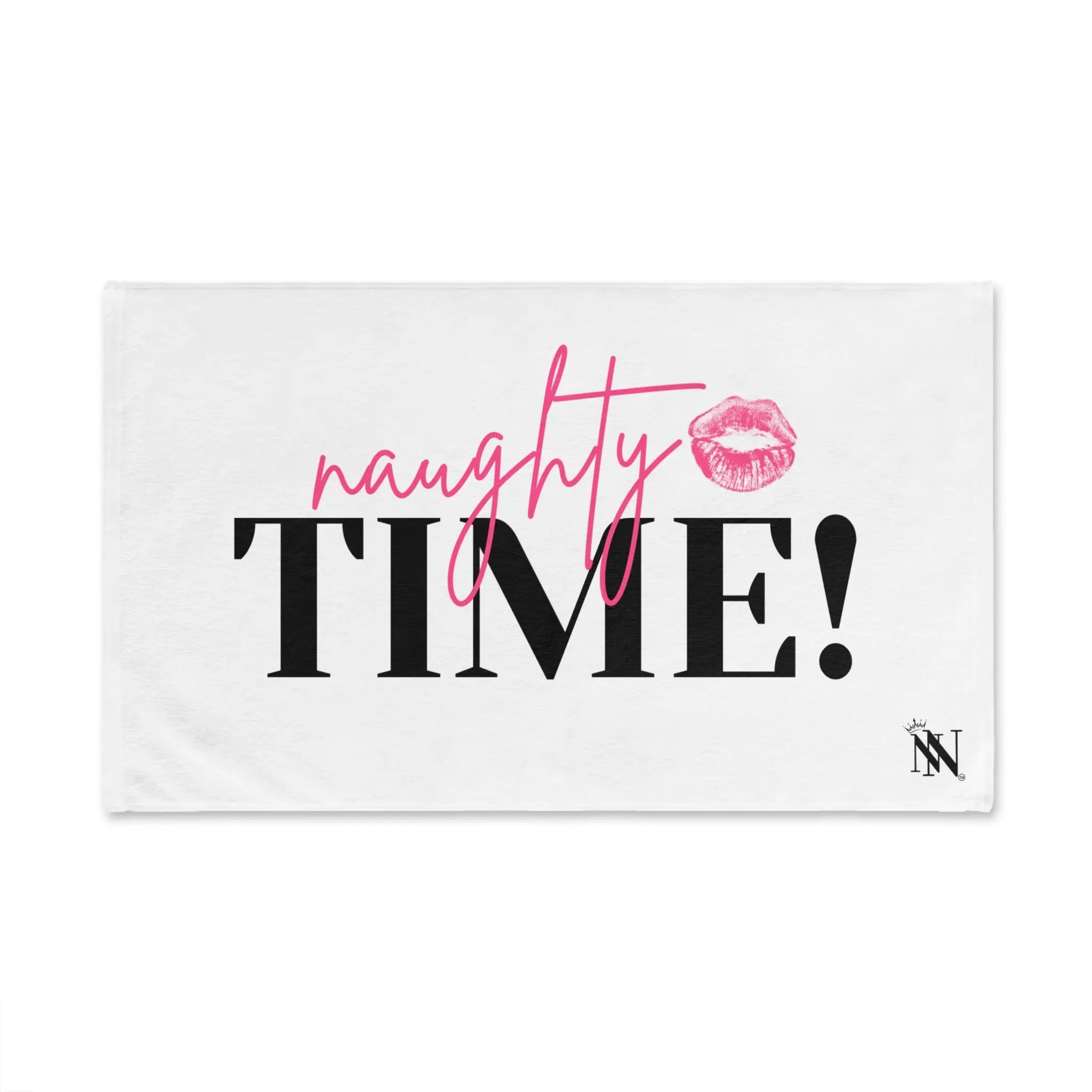 Naughty Time! With a Kiss | Mix & Match Original Fun-Flirty Lovers’ Towels
