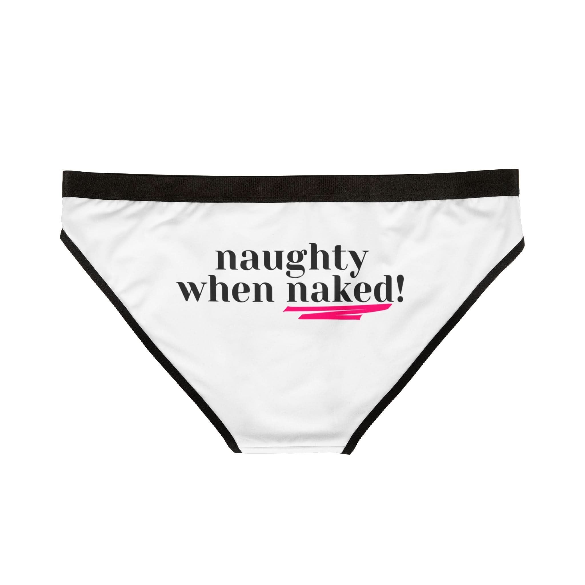 Naughty When Naked! | Mix & Match Women’s Fun-Flirty Lovers’ Panties