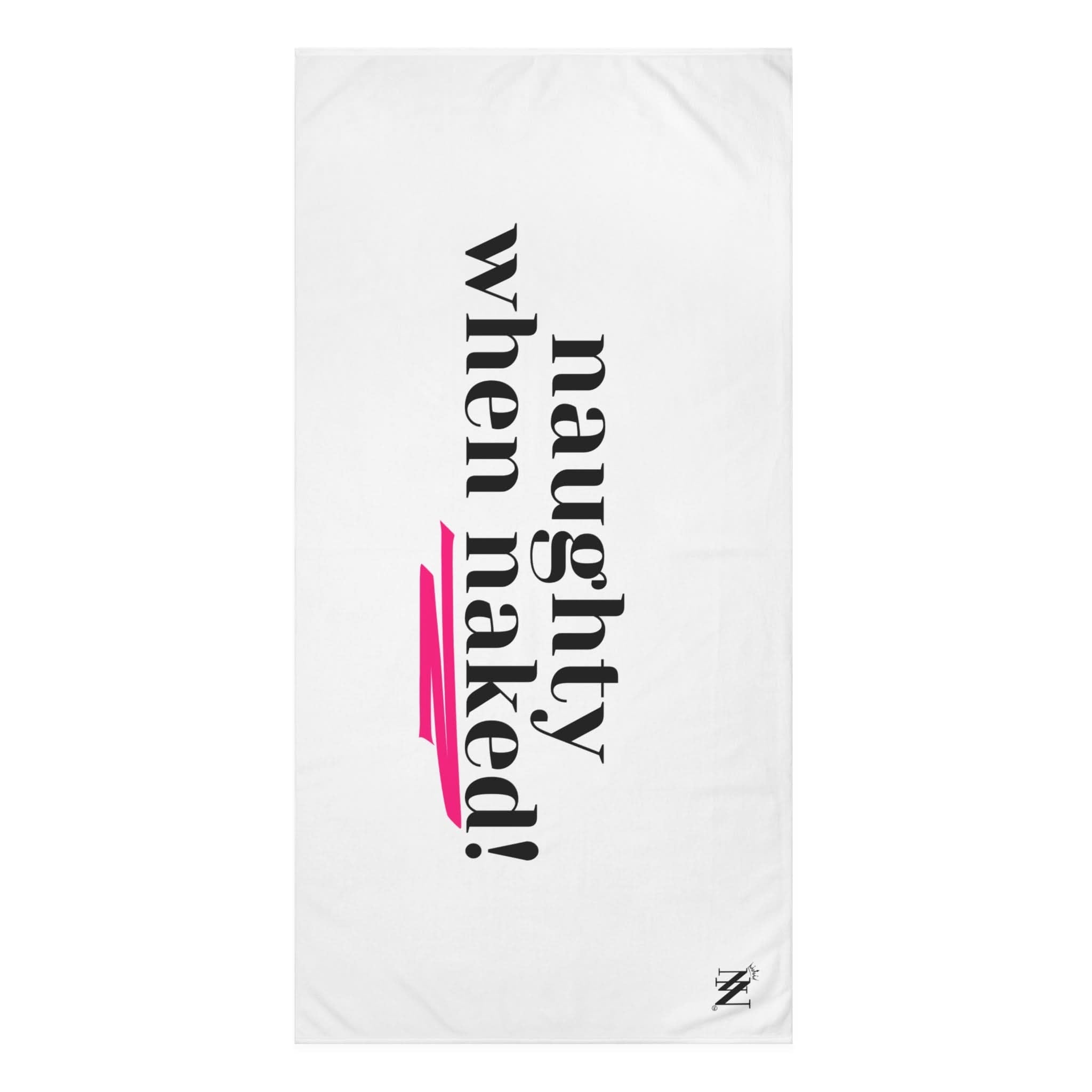 Naughty When Naked! | Mix & Match Naughty XL Fun-Flirty Lovers’ Towels
