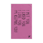 Nectar Napkins Soft Pink | Mix & Match Original Fun-Flirty Lovers’ Towels