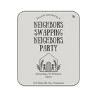 Neighbors Swapping Neighbors | Mix Match Fun-Flirty Lovers’ Water-Resistant Blankets