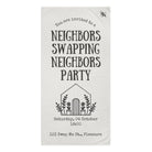 Neighbors Swapping Neighbors Party | Mix & Match Naughty XL Fun-Flirty Lovers’ Towels