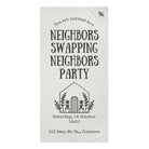 Neighbors Swapping Neighbors Party | Mix & Match Naughty XL Fun-Flirty Lovers’ Towels