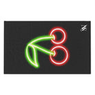 Neon Cherries | Mix & Match Soft Fun-Flirty Lovers’ Towels