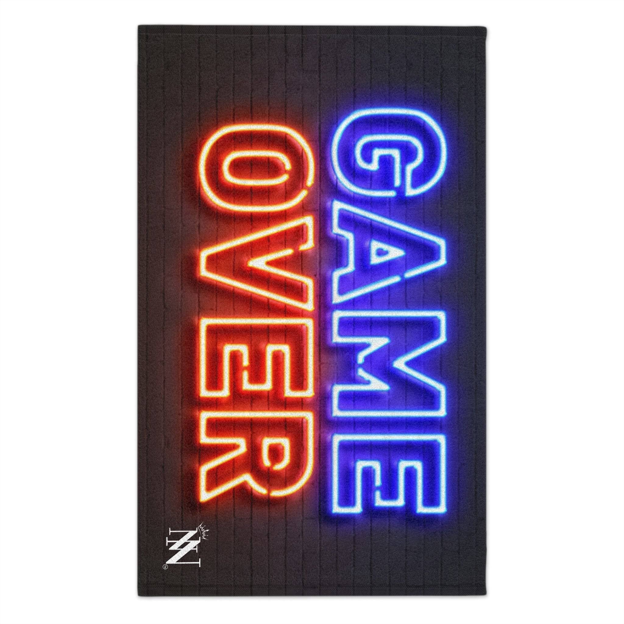 Neon Game Over | Mix & Match Soft Fun-Flirty Lovers’ Towels