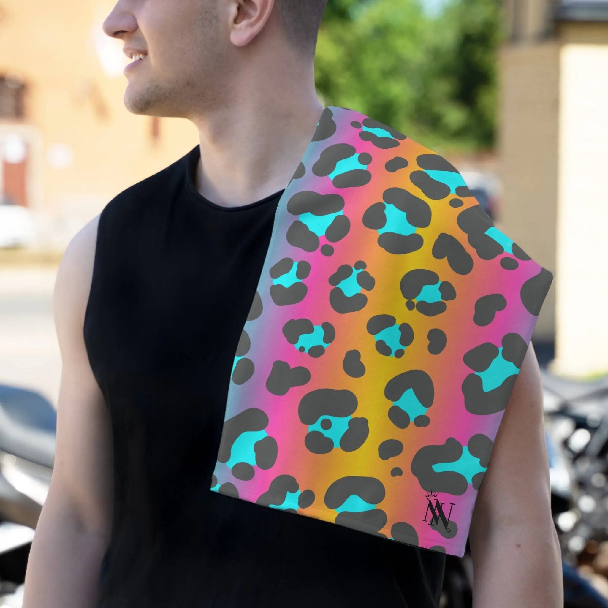 Neon Leopard | Mix & Match Soft Fun-Flirty Lovers’ Towels